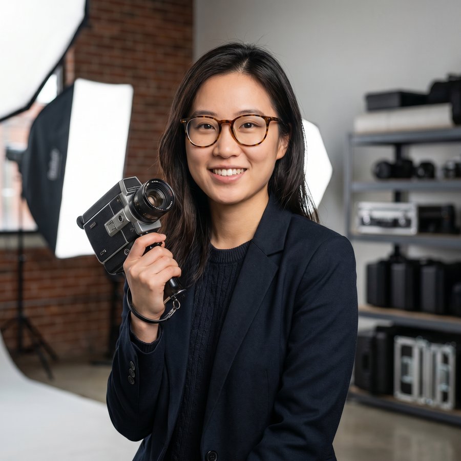 抖音揭秘摄影总监林晓雯